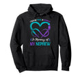 I Wear Teal Purple Memory My Nephew Hoodie - Graphic Print Men Women - T-Shirt, Sweatshirt, Hoodie