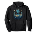 Book Dragon Reading Books Bookworm Fantasy Hoodie - Custom Art Print Unisex - T-Shirt, Sweatshirt, Hoodie