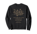 Jane Austen Dark Academia Bookish Sweatshirt - Minimalist Print Men Women - T-Shirt, Sweatshirt, Hoodie