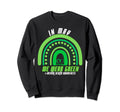 Mental Health Month We Wear Green Sweatshirt - Unique Graphic for Adults - T-Shirt, Sweatshirt, Hoodie