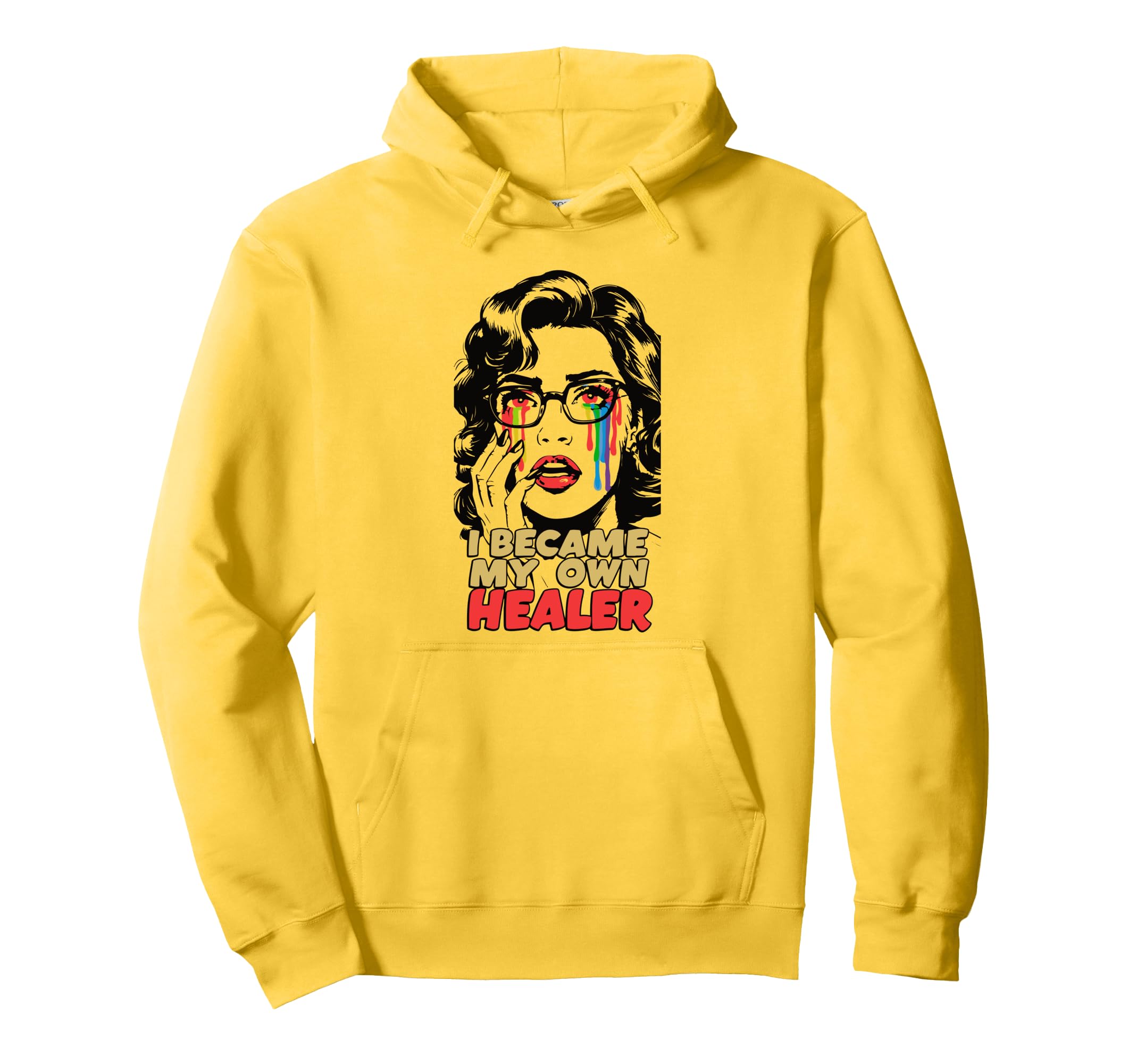 Mental Health Empowerment Self Care Healing Hoodie - Trendy Graphic Unisex - T-Shirt, Sweatshirt, Hoodie