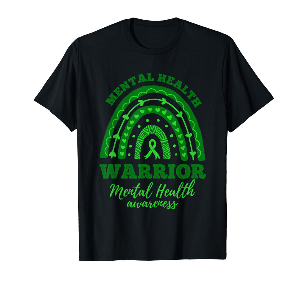 Warrior Mental Health Awareness T-Shirt - Streetwear Style for Adults - T-Shirt, Sweatshirt, Hoodie