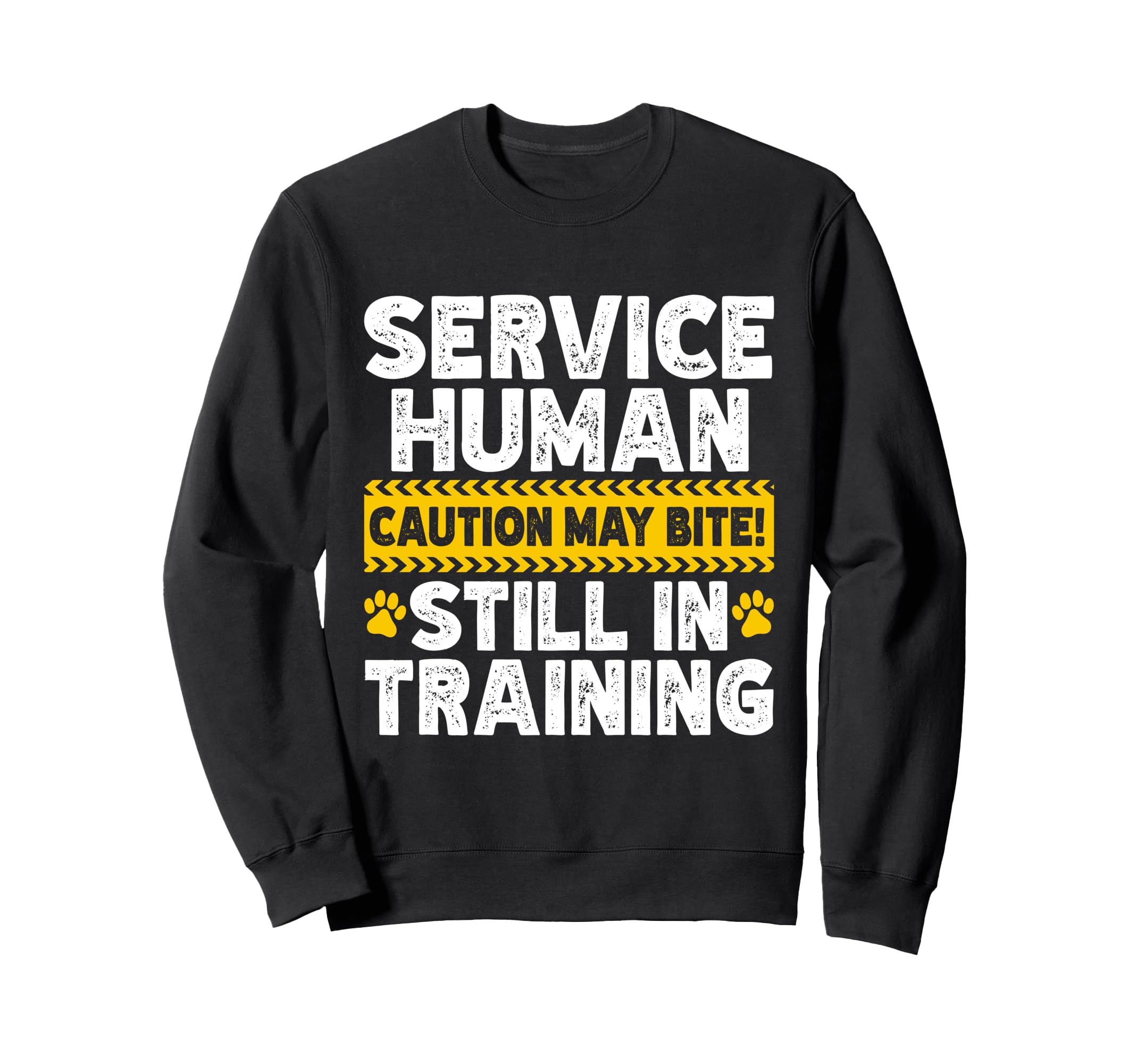 Service Human Still Training Sweatshirt - Minimalist Print Men Women - T-Shirt, Sweatshirt, Hoodie
