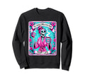 Overstimulated Mom Life Funny Tarot Sweatshirt - Trendy Graphic Unisex - T-Shirt, Sweatshirt, Hoodie