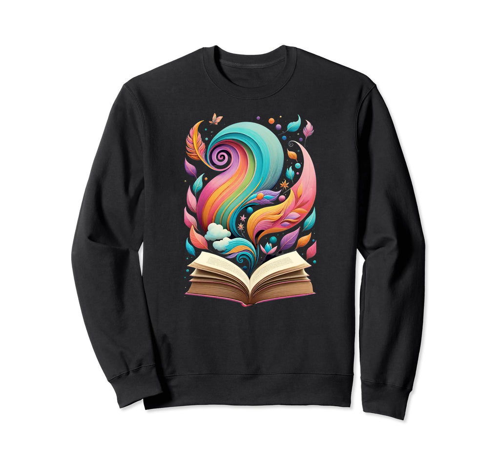 Ask Me What Im Reading Book Worm Sweatshirt - Trendy Graphic Men Women - T-Shirt, Sweatshirt, Hoodie