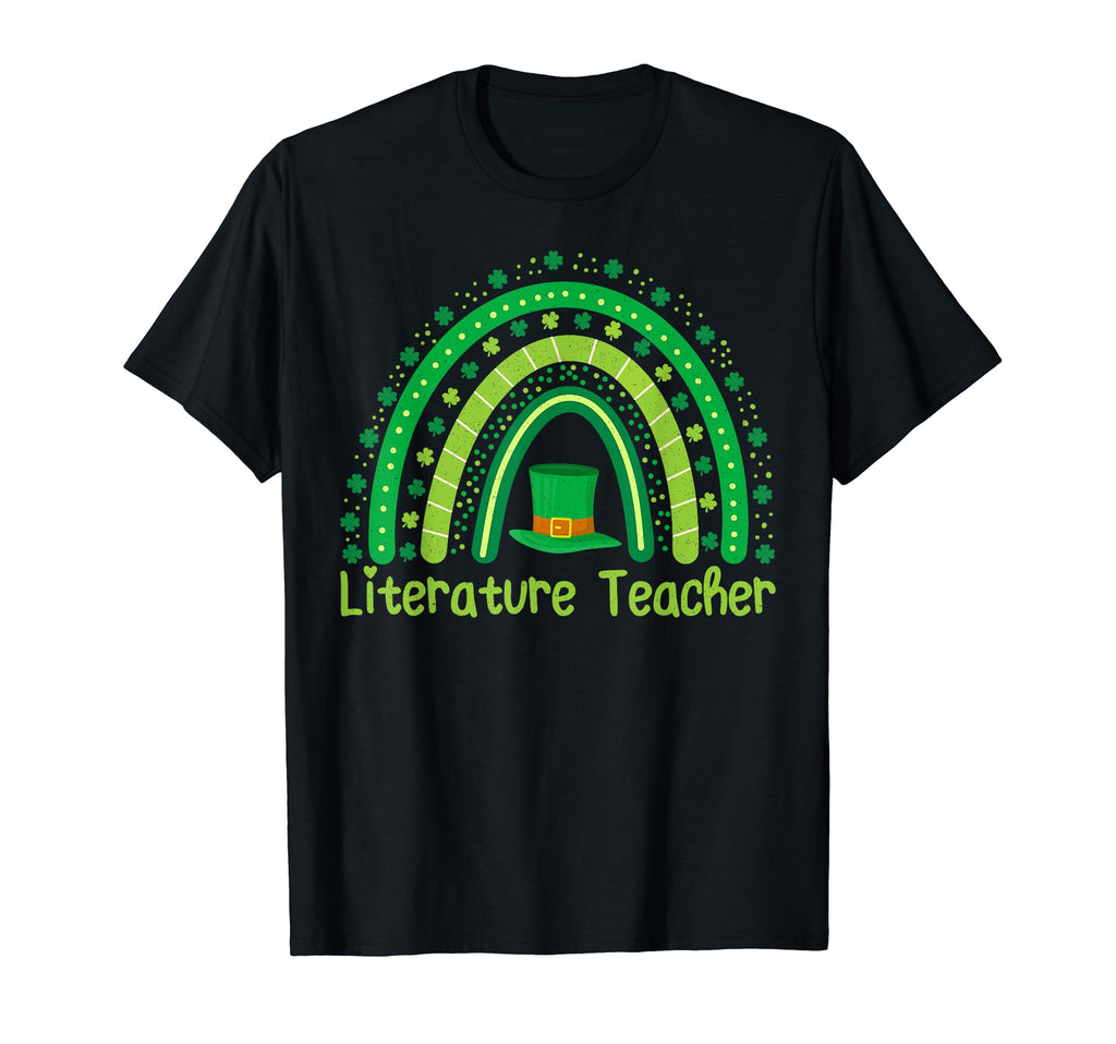 Lucky Irish Shamrock Rainbow Paddys Day T-Shirt - Unique Graphic Men Women - T-Shirt, Sweatshirt, Hoodie