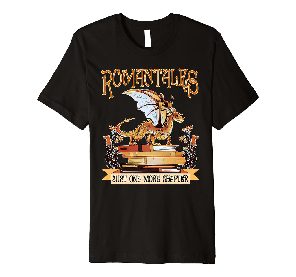 Romantales Dragon Books Chapter Magic T-Shirt - Novelty Apparel Men Women - T-Shirt, Sweatshirt, Hoodie