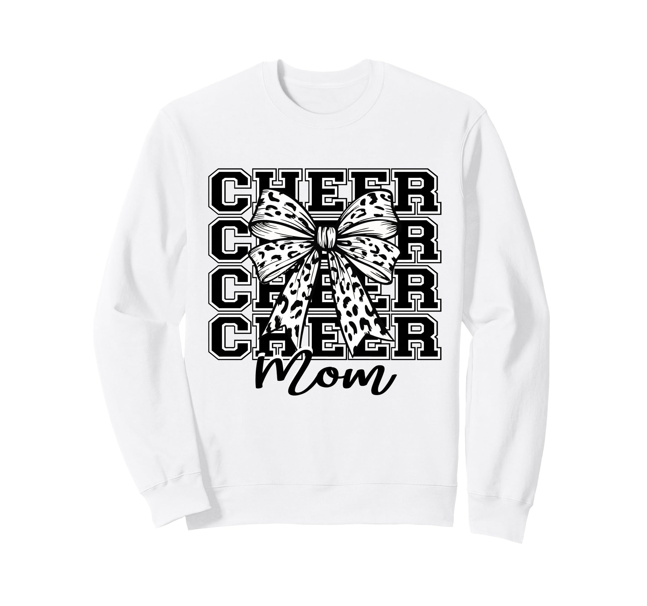 Football Cheer Mom Game Day Sweatshirt - Fun Novelty Design for Adults - T-Shirt, Sweatshirt, Hoodie