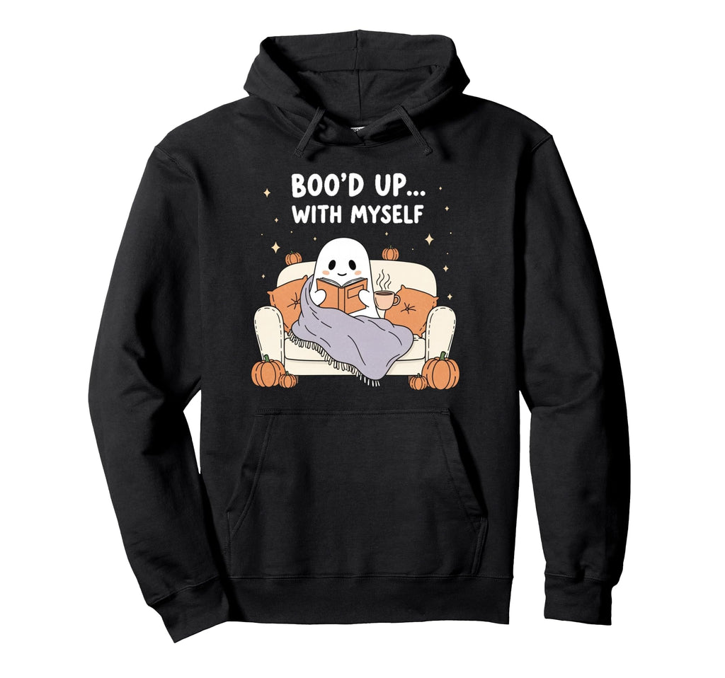 Bood Up Myself Ghost Self Care Hoodie - Casual Everyday Wear for Adults - T-Shirt, Sweatshirt, Hoodie