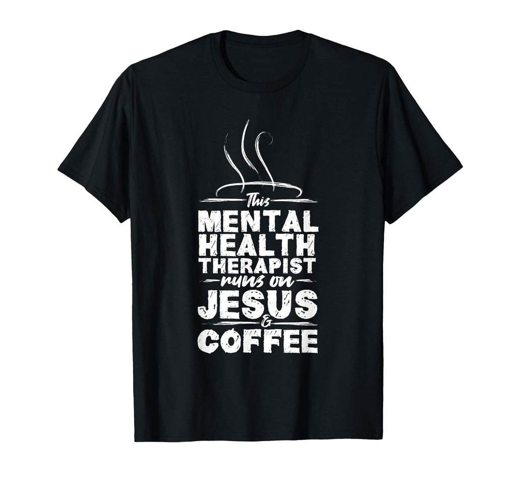 Mental Health Awareness Jesus Coffee T-Shirt - Custom Art Print for Adults - T-Shirt, Sweatshirt, Hoodie