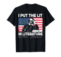 I Put Lit Literature Funny William T-Shirt - Custom Art Print Men Women - T-Shirt, Sweatshirt, Hoodie