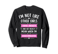 Im Not Like Other I Have Anxiety And Sweatshirt - Aesthetic Graphic Unisex - T-Shirt, Sweatshirt, Hoodie