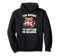 Reading Book Cat Library Reading Teacher Hoodie - Trendy Graphic Unisex - T-Shirt, Sweatshirt, Hoodie