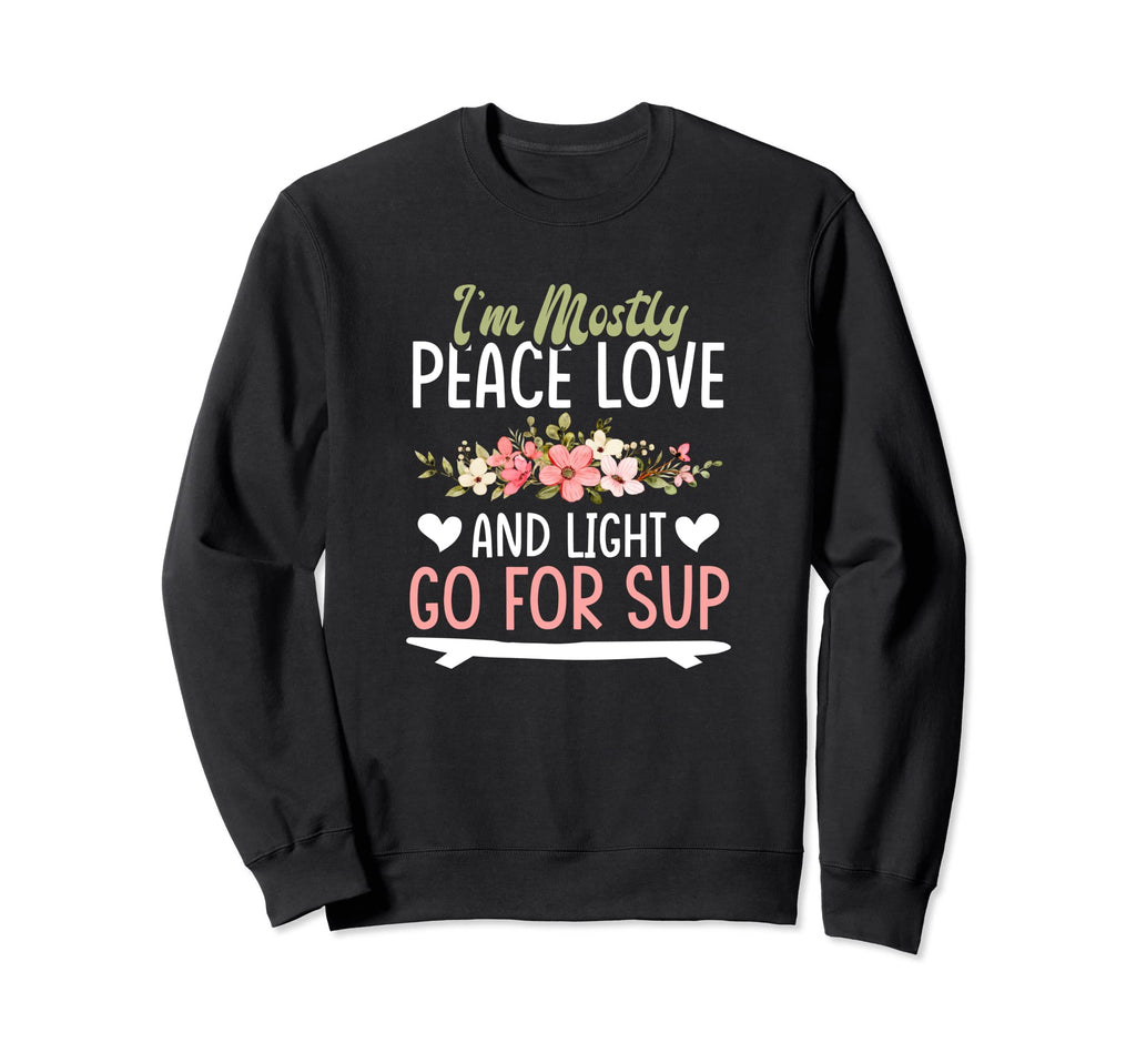 Sup Yoga Stand Up Paddle Board Sweatshirt - Graphic Print Men Women - T-Shirt, Sweatshirt, Hoodie