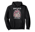 Books Are My Therapy Bookworm Reader Hoodie - Fun Novelty Design for Adults - T-Shirt, Sweatshirt, Hoodie