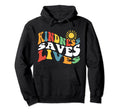 Kindness Saves Lives Support Mental Health Hoodie - Streetwear Style Unisex - T-Shirt, Sweatshirt, Hoodie