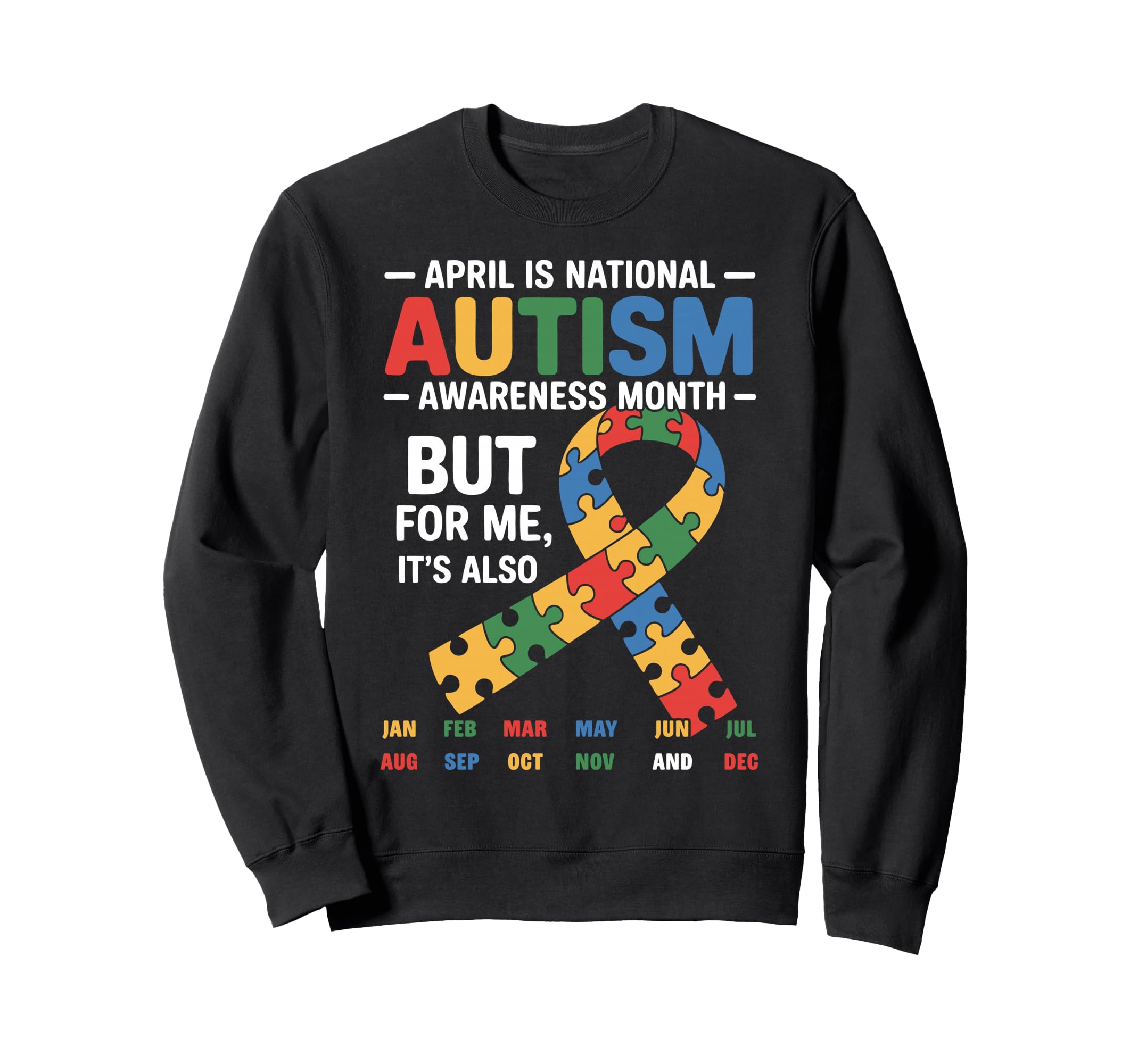 Autism Mom Autism Dad Autism Sweatshirt - Custom Art Print for Adults - T-Shirt, Sweatshirt, Hoodie