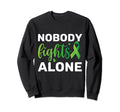 Nobody Fights Alone Mental Health Sweatshirt - Aesthetic Graphic Unisex - T-Shirt, Sweatshirt, Hoodie