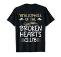 Bibliophile Broken Hearts Club T-Shirt - Streetwear Style for Adults - T-Shirt, Sweatshirt, Hoodie