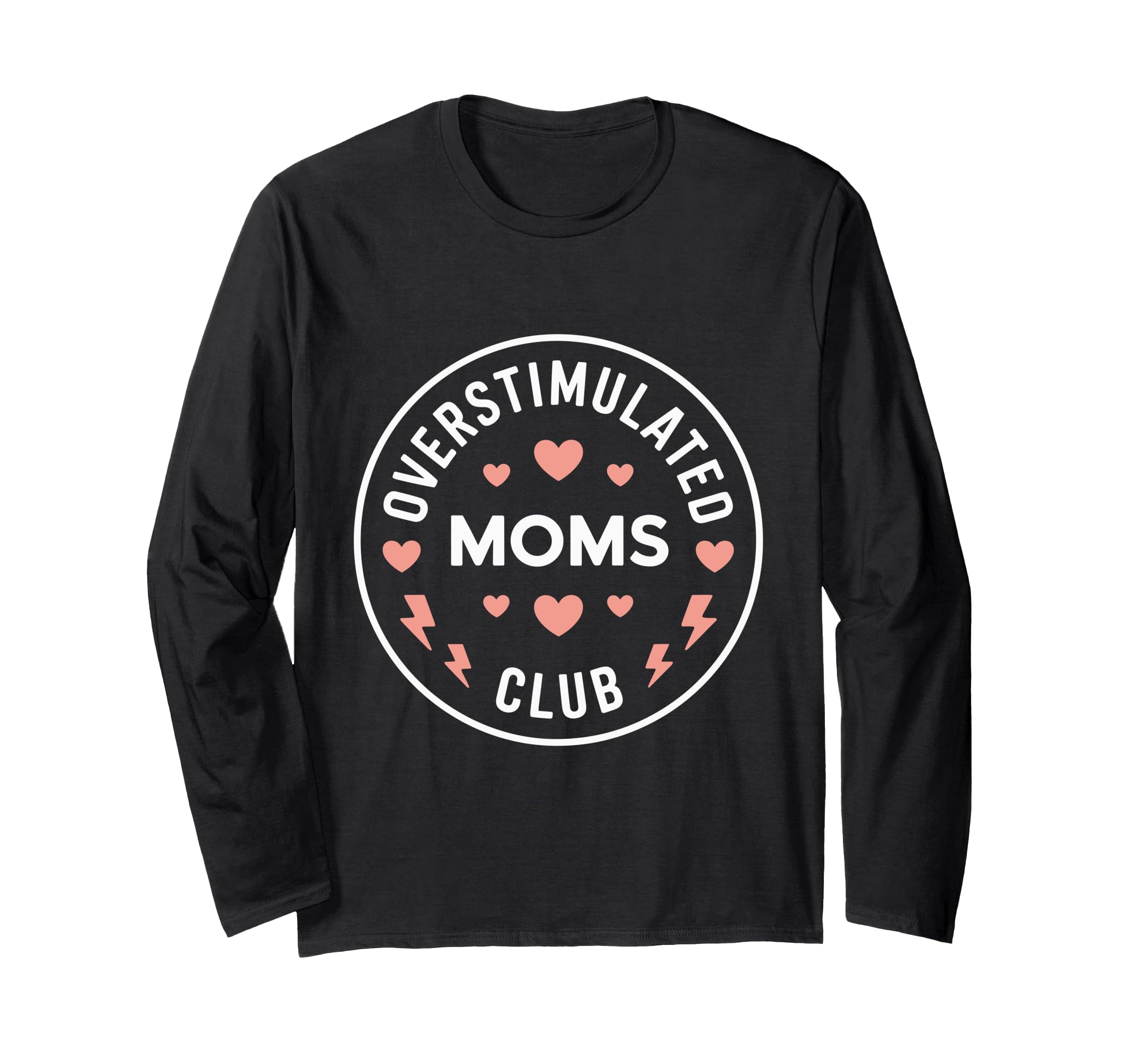 Groovy Overstimulated Moms Club Hoodie - Trendy Graphic Men Women - T-Shirt, Sweatshirt, Hoodie