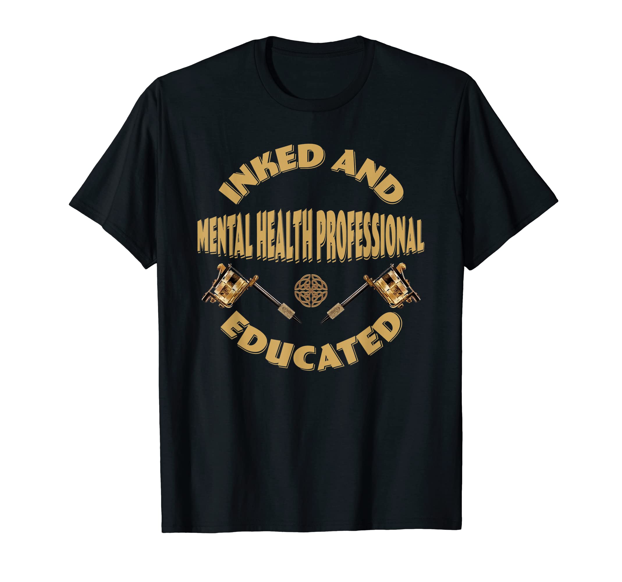 Inked And Educated Mental Health T-Shirt - Aesthetic Graphic Men Women - T-Shirt, Sweatshirt, Hoodie