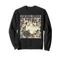 Funny Floral Overstimulated Mama Sweatshirt - Custom Art Print for Adults - T-Shirt, Sweatshirt, Hoodie