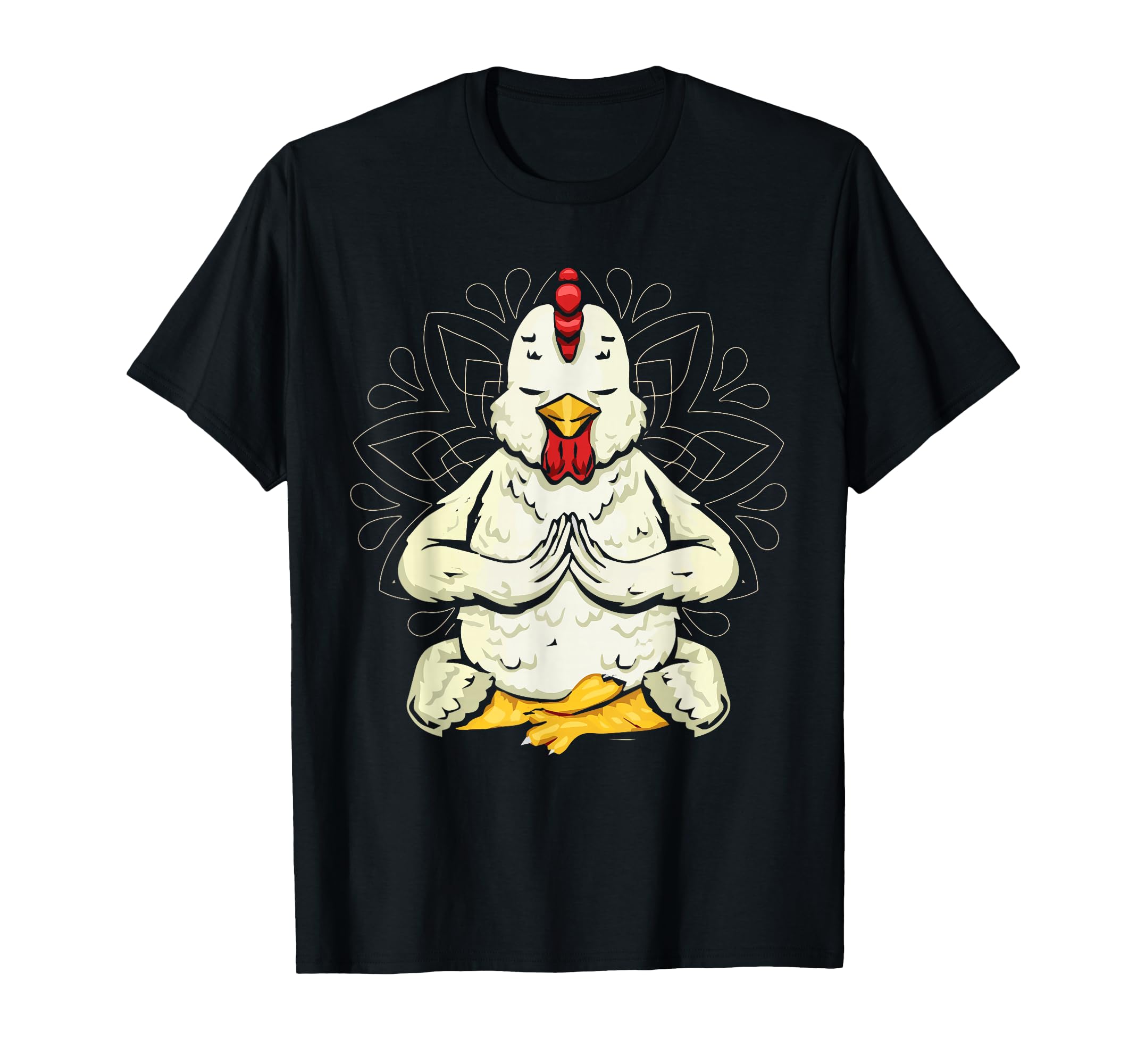 Chicken Yoga Meditation Yoga Poses T-Shirt - Trendy Graphic Men Women - T-Shirt, Sweatshirt, Hoodie