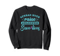 Spread Hope Raise Awareness Save Sweatshirt - Unique Graphic for Adults - T-Shirt, Sweatshirt, Hoodie