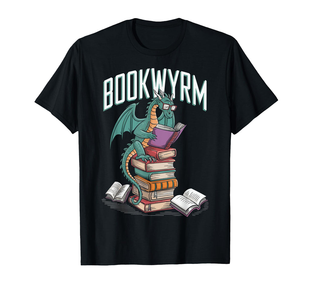 Bookworm Bookwyrm T-Shirt - Graphic Print for Adults - T-Shirt, Sweatshirt, Hoodie