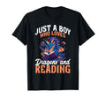 Just Who Loves Dragons And Reading T-Shirt - Casual Everyday Wear Unisex - T-Shirt, Sweatshirt, Hoodie