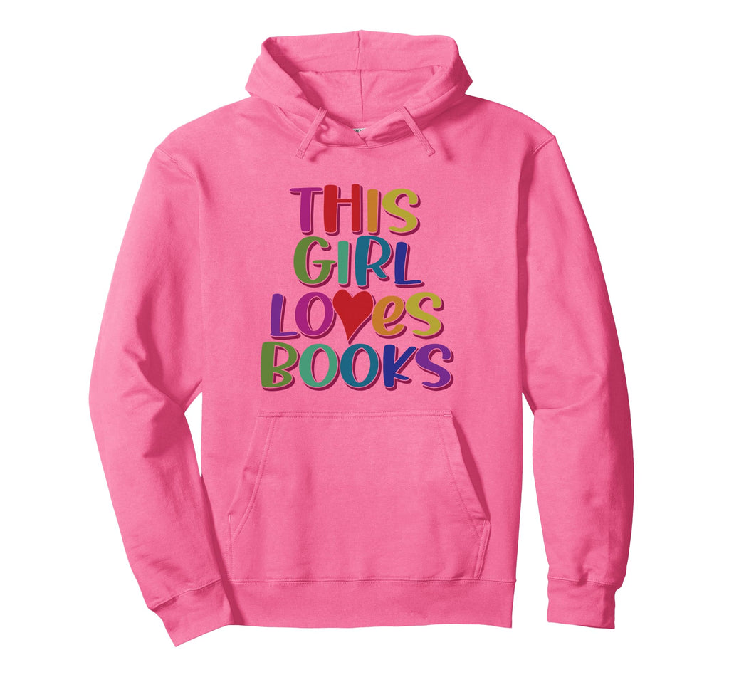 This Loves Books Reading Book Lover Hoodie - Novelty Apparel Unisex - T-Shirt, Sweatshirt, Hoodie