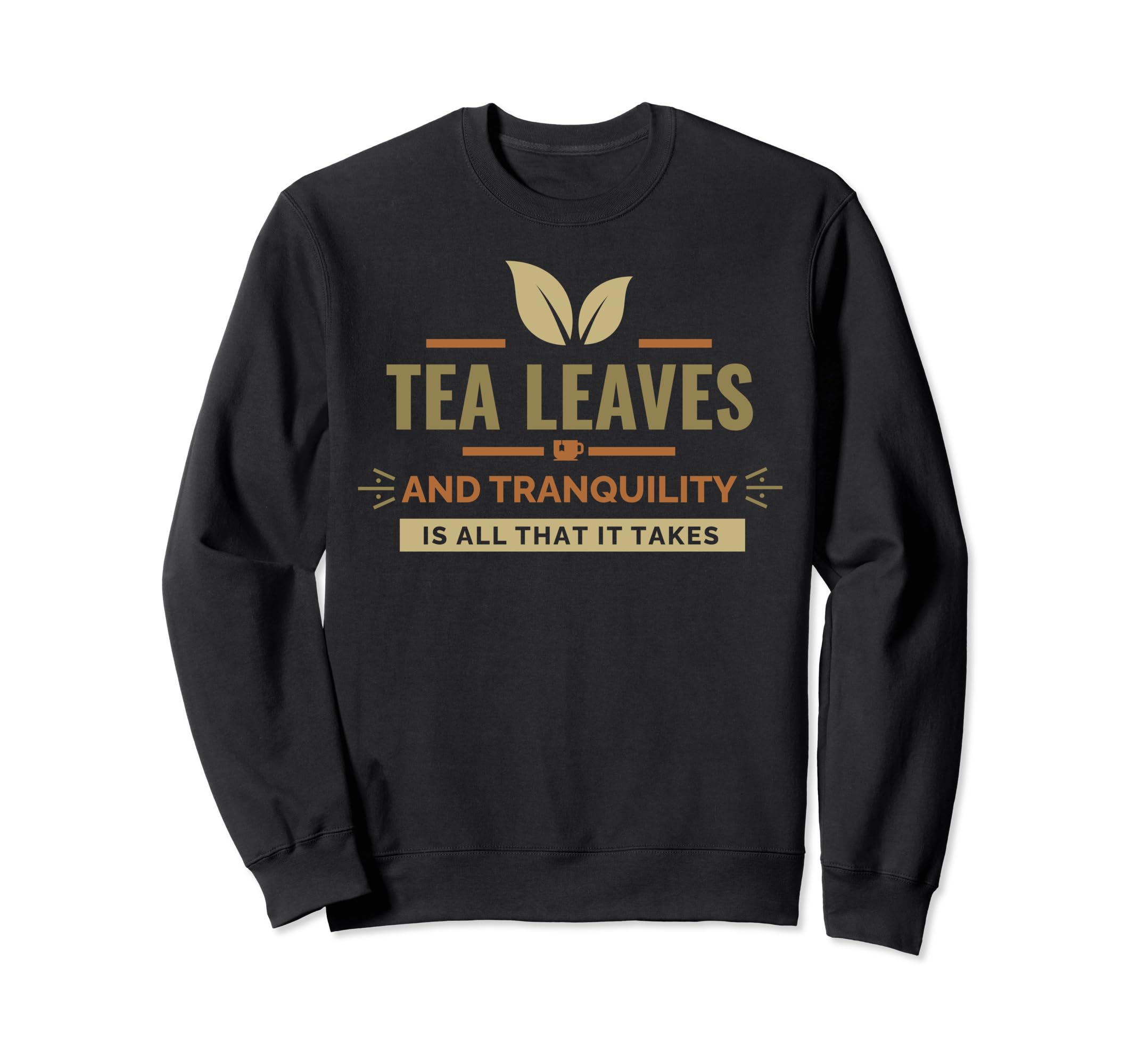 Inspirational Tea Zen And Yoga Sweatshirt - Aesthetic Graphic for Adults - T-Shirt, Sweatshirt, Hoodie