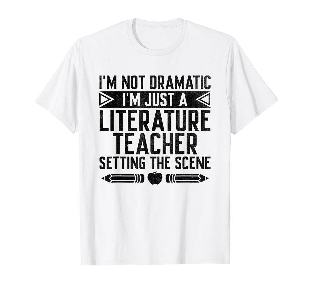 Literature Teacher School Teacher T-Shirt - Custom Art Print for Adults - T-Shirt, Sweatshirt, Hoodie