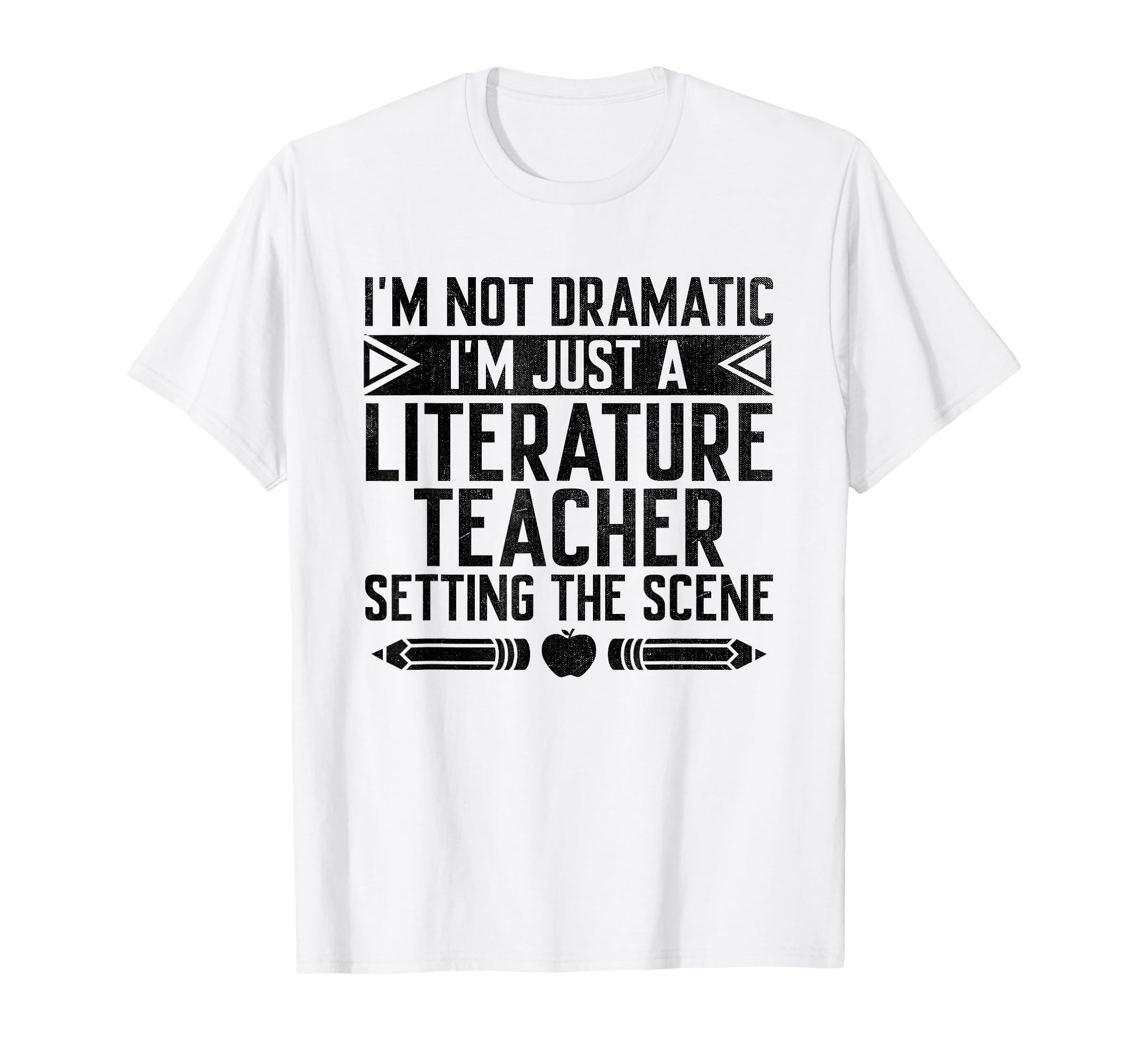 Literature Teacher School Teacher T-Shirt - Custom Art Print for Adults - T-Shirt, Sweatshirt, Hoodie