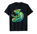 Meditation Chameleon Yoga Pose T-Shirt - Casual Everyday Wear Unisex - T-Shirt, Sweatshirt, Hoodie