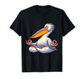 Meditation Pelican Yoga Pose T-Shirt - Fun Novelty Design for Adults - T-Shirt, Sweatshirt, Hoodie