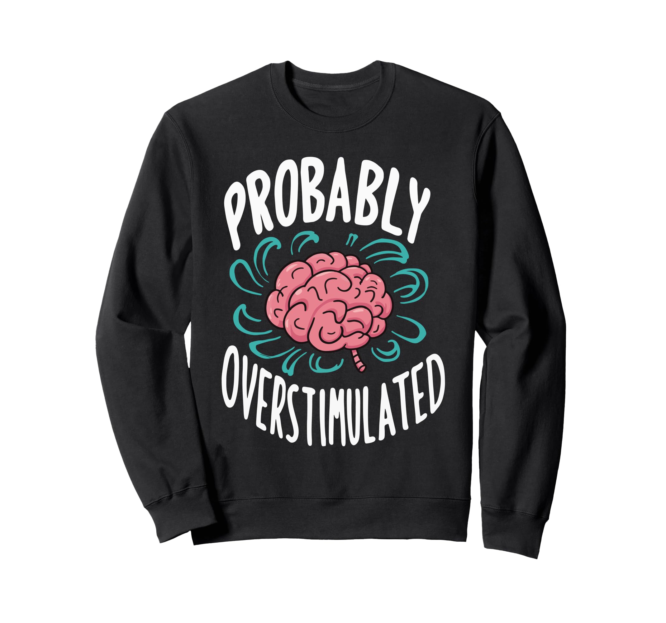 Anxiety Introvert Mental Health Hoodie - Minimalist Print for Adults - T-Shirt, Sweatshirt, Hoodie
