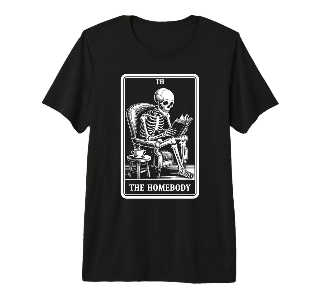 Homebody Tarot Card Indoorsy T-Shirt - Fun Novelty Design Men Women - T-Shirt, Sweatshirt, Hoodie