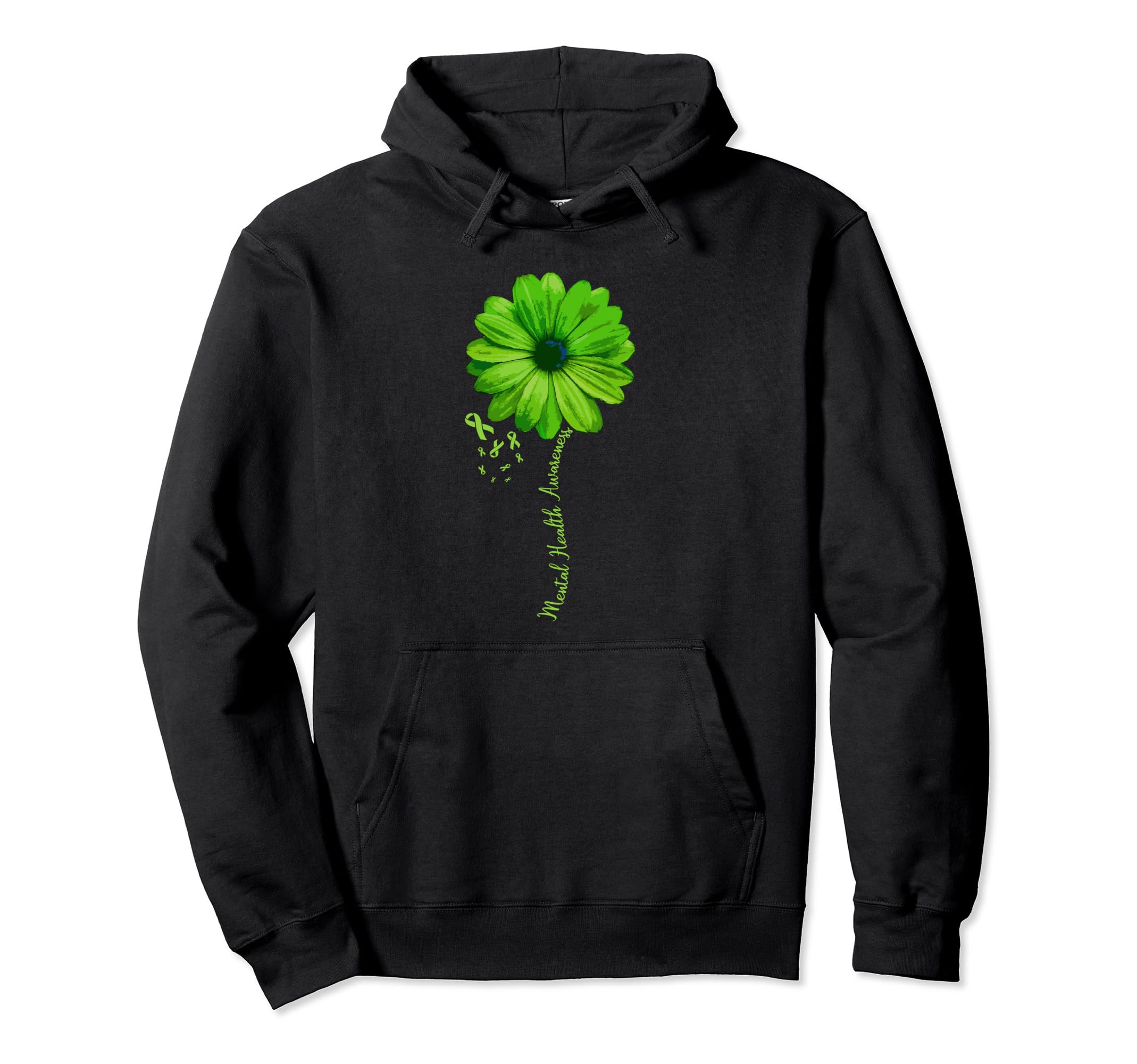Mental Health Awareness Warrior Pretty Hoodie - Streetwear Style Men Women - T-Shirt, Sweatshirt, Hoodie