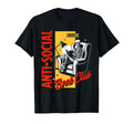 Skeleton Reading Chair Anti Social T-Shirt - Streetwear Style for Adults - T-Shirt, Sweatshirt, Hoodie