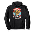 Therapy Dog Emotional Support Handler Hoodie - Trendy Graphic for Adults - T-Shirt, Sweatshirt, Hoodie