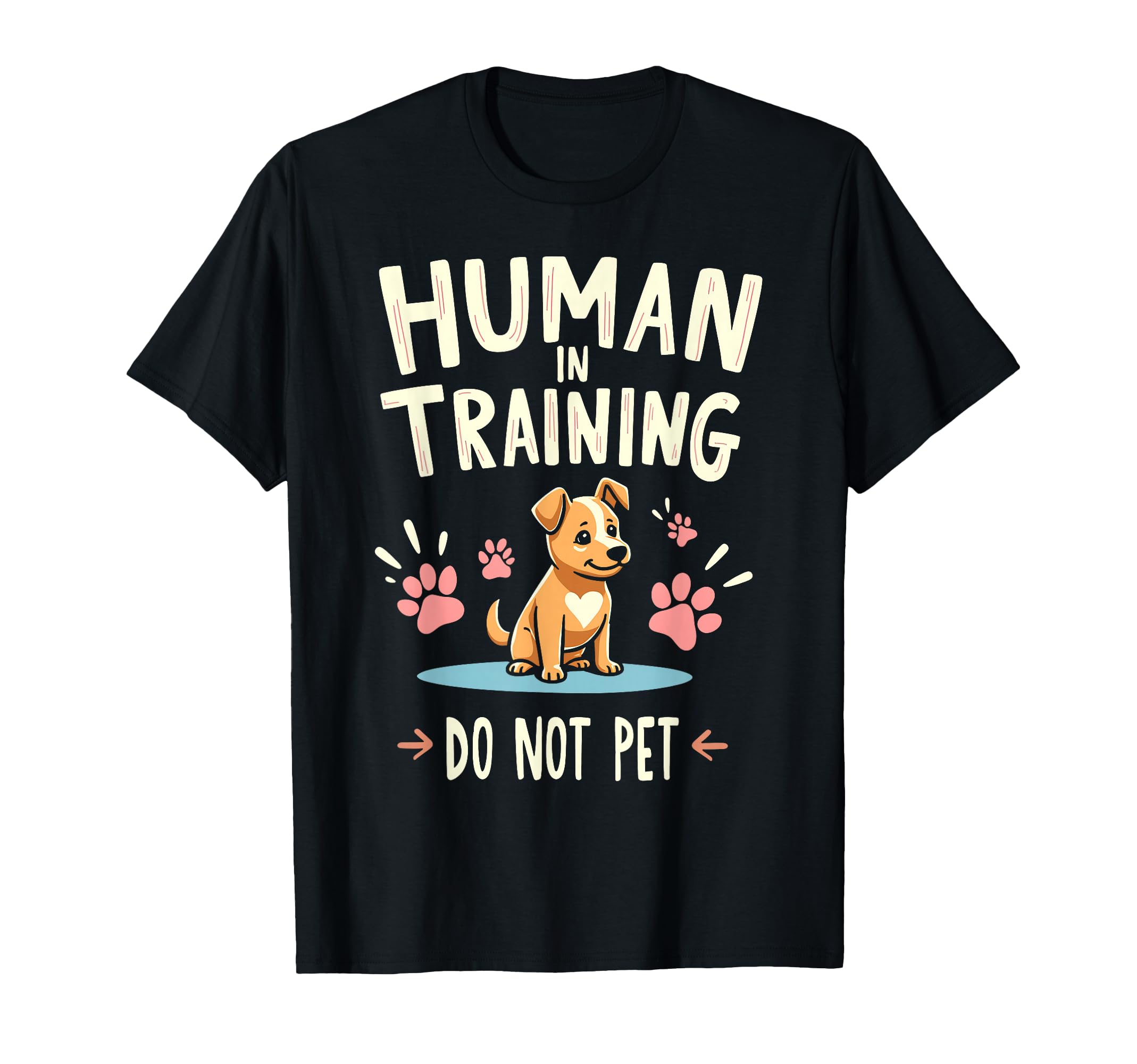 Funny Service Dog Assistant Human T-Shirt - Unique Graphic for Adults - T-Shirt, Sweatshirt, Hoodie