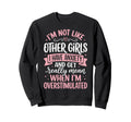 Im Not Like Other I Have Anxiety Sweatshirt - Minimalist Print for Adults - T-Shirt, Sweatshirt, Hoodie
