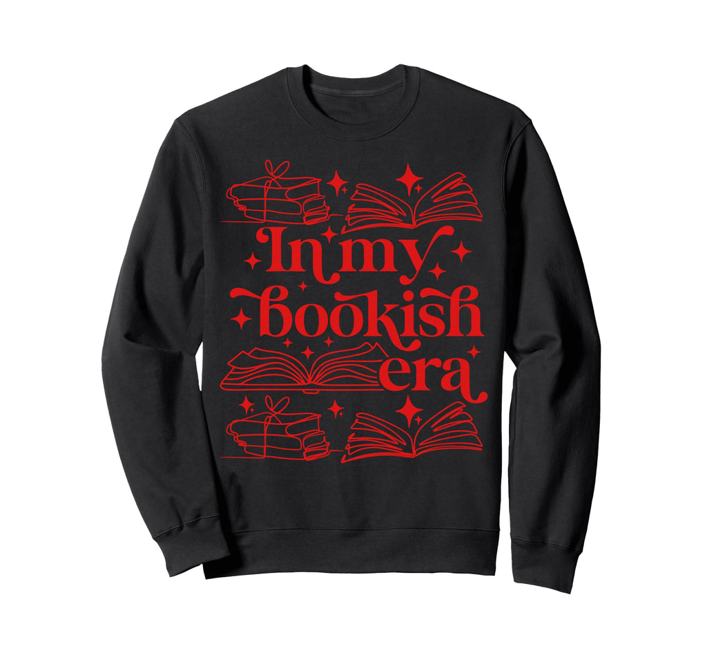 My Bookish Era Book Lover Sweatshirt - Custom Art Print Unisex - T-Shirt, Sweatshirt, Hoodie