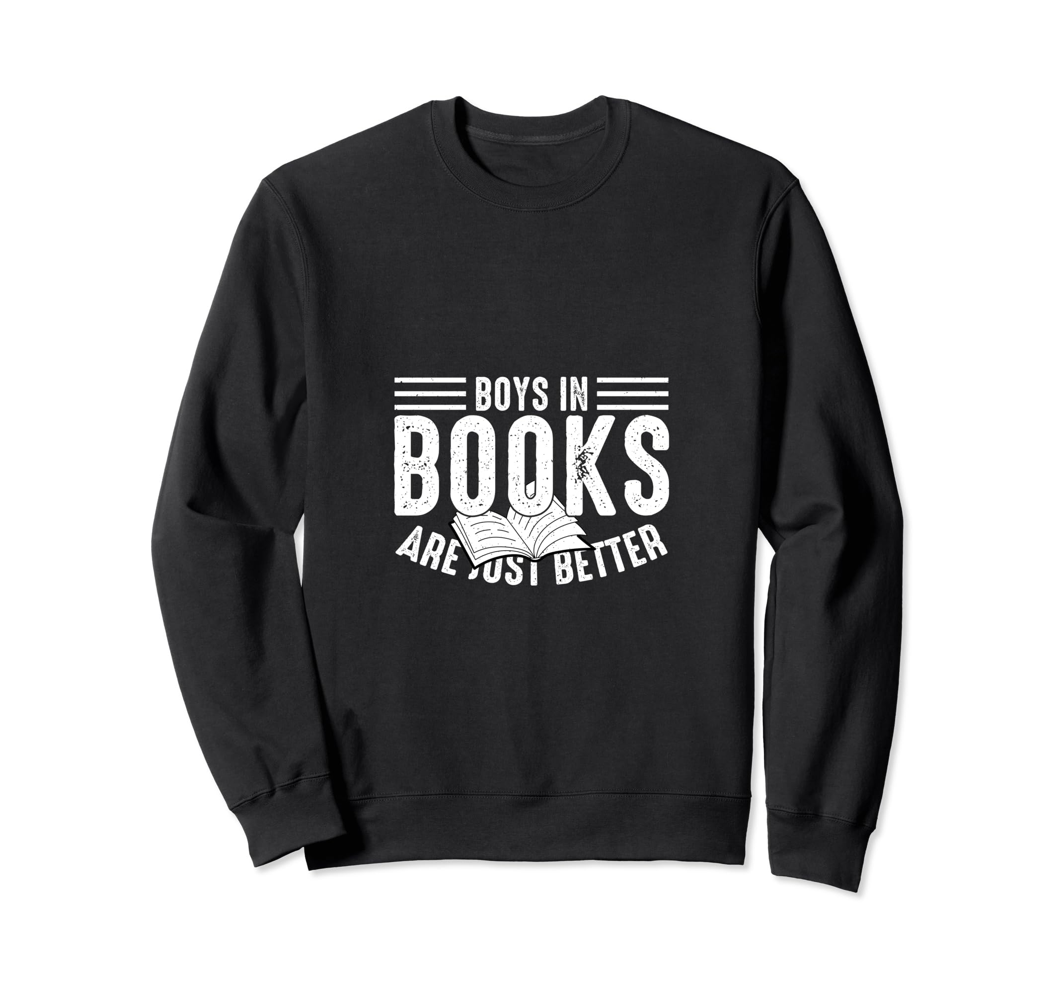Reading Book Lover Literacy Sweatshirt - Minimalist Print for Adults - T-Shirt, Sweatshirt, Hoodie