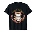 Funny Cat Mindfulness Meditation T-Shirt - Graphic Print for Adults - T-Shirt, Sweatshirt, Hoodie