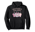 Book Lovers Pretty Read Books Hoodie - Trendy Graphic for Adults - T-Shirt, Sweatshirt, Hoodie