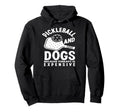 Pickleball And Dogs Because Therapy Is Hoodie - Graphic Print Men Women - T-Shirt, Sweatshirt, Hoodie