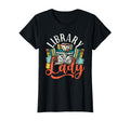 Library Assistant Library Lady T-Shirt - Fun Novelty Design for Adults - T-Shirt, Sweatshirt, Hoodie