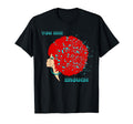 Red Afro Teal You Are Enough T-Shirt - Casual Everyday Wear Unisex - T-Shirt, Sweatshirt, Hoodie
